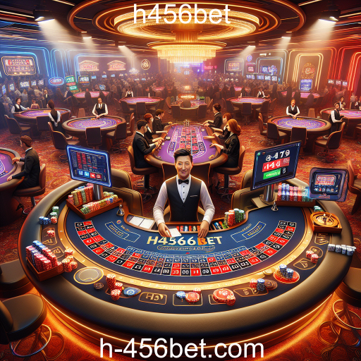 A Experiência do Cassino Ao Vivo no H456bet